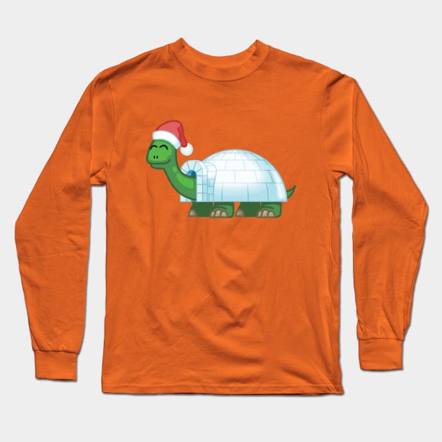 Igloo Tortoise Long Sleeve T-Shirt by phreedumb